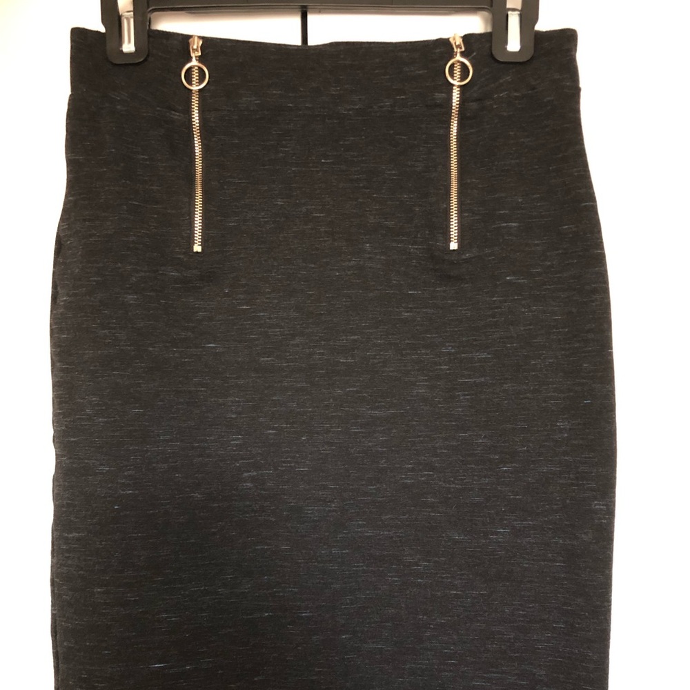 Any Taylor Navy Skirt